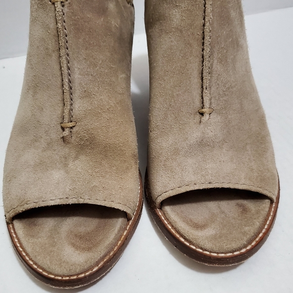 FRYE Ash Courtney Suede Slingback Mule - Picture 4 of 8